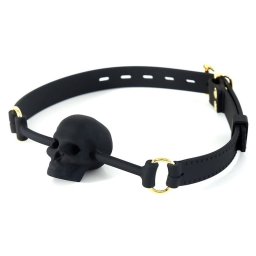 Skull Gag Black - stlusos fekete maszk a jtkos lvezetekhez