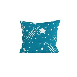 Polipamut párnahuzat NIGHT SKY POLY 45x45 cm, türkiz