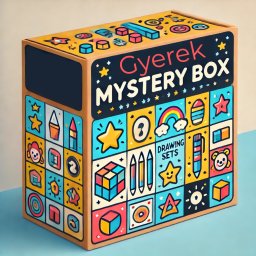 Mystery Box zsákbamacska, meglepetéscsomag - Gyerekeknek (3 db termék a csomagban min. 5.990 Ft értékben)