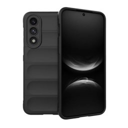 Szilikon telefonvédő (ütésállóság, kameravédő, 3D) FEKETE OnePlus Nord 5