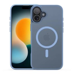DUX DUCIS YIND szilikon telefonvédő (ütésállóság, kameravédő, matt, MagSafe) VILÁGOSKÉK Apple iPhone 17