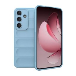 Szilikon telefonvédő (ütésállóság, kameravédő, 3D) VILÁGOSKÉK Samsung Galaxy S25 FE (SM-S731)