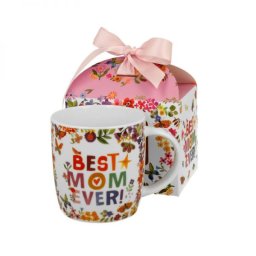 BEST MOM EVER - Legjobb Anya bögre masnis díszdobozban