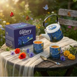 Van Gogh Csillagos éj kiskanál szett - 2 darabos - díszdobozos