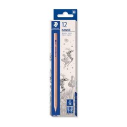 STAEDTLER Grafitceruza, 2B, hatszögletű, STAEDTLER "Noris(R) natural 130 60N"