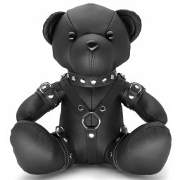 Leather Bear Bendy mack fekete BDSM