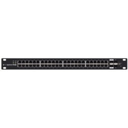 UBNT EdgeSwitch ES-48-500W [70Gbps, 500W, aktív (802.3af/at) és passzív (24V) PoE, 2xSFP, 2xSFP , L2/L3]