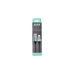 Tltkbel, USB-A - USB-C, 1,5 m, AVAX "CB301G", aclszrke