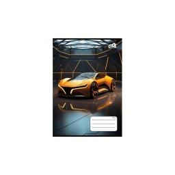 Fzet, tztt, A5, vonalas, 32 lap, 2. osztly, COOL BY VICTORIA "Future Cars", "16-32"