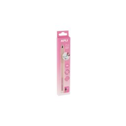 Tltceruza, HB, hatszglet, csereheggyel, APLI "Infinite", pink