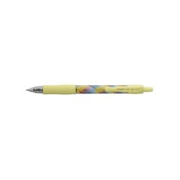Zselstoll, 0,32 mm, nyomgombos, srga tolltest, PILOT "G-2 Flow", kk