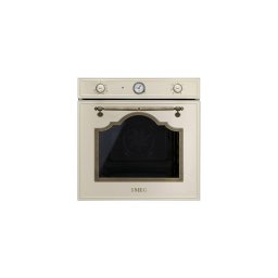 SMEG HŐLÉGKEVERÉSES SÜTŐ, Cortina design, 60 cm, analóg, bézs