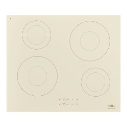SMEG INDUKCIÓS FŐZŐLAP, Universal design, 60 cm, 4 főzőzóna, bézs