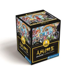 One Piece Ripped 500 db-os Cube puzzle Clementoni