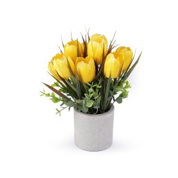 Cserepes mű tulipán virág