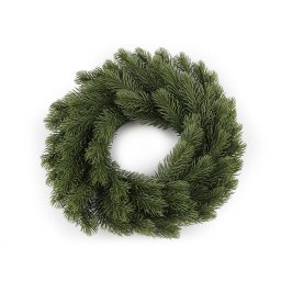 Karácsonyi havas koszorú Ø35 cm