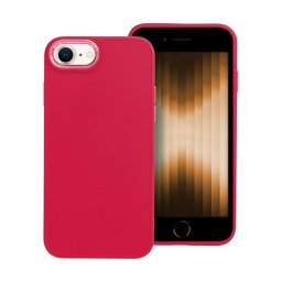 Frame Apple iPhone 7/8/SE 2020/SE 2022 közepesen ütésálló tok kameravédő kerettel, magenta