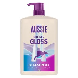 Aussie Oh My Gloss Sampon száraz, fakó hajra, szulfátmentes (1000 ml)
