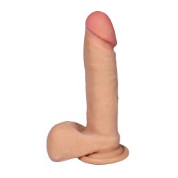 LovecloneX Dild Rugalmas, Htgerinces 18 cm Fekete