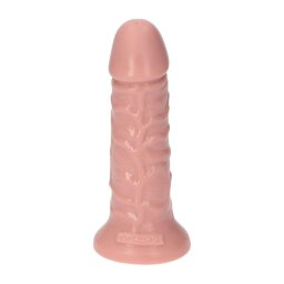Realistikus dildo tapads talppal 12,5 cm termszetes brszn pvc