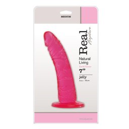 Jelly Dild Realisztikus, Szvs Pink 18 cm
