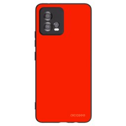 Fekete szilikon tok az alábbi mobiltelefonokra Motorola Moto G72 - Maranello Red