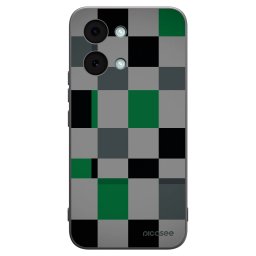 Fekete szilikon tok az alábbi mobiltelefonokra Xiaomi Poco X8 Pro Max - Block Grid
