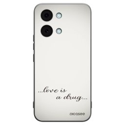 Fekete szilikon tok az alábbi mobiltelefonokra Xiaomi Poco X8 Pro Max - Love is a drug
