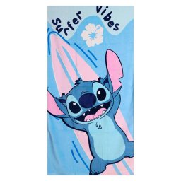 Lilo és Stitch fürdőlepedő, strand törölköző 70x140cm PAMUT