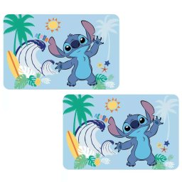 2 db -os Lilo és Stitch tányéralátét
