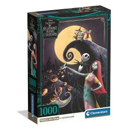 Karácsonyi lidércnyomás Moon 1000 db-os Compact puzzle Clementoni