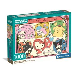 Hello Kitty Forever Friends 1000 db-os Compact puzzle Clementoni