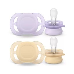 Philips AVENT SCF075/01 Játszócumi ultra start neutral 0-2hó 2 db - lányos