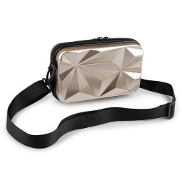 Neszesszer kézi táska / crossbody tok pánttal 18x11 cm