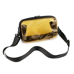 Neszesszer kézi táska / crossbody tok pánttal 18x11 cm