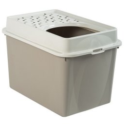Rotho Eco berty műanyag macska WC - cappuccino