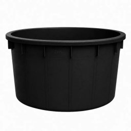 Műanyag dézsa | Fekete | 220L