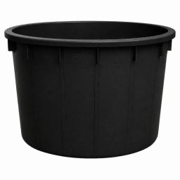 Műanyag dézsa | Fekete | 350L