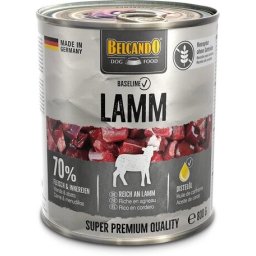 Belcando Baseline Lamm - Bárányhúsos konzerv kutyáknak (6 x 800 g) 4.8kg