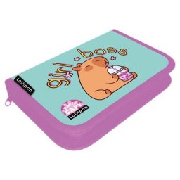 LIZZYSULI Tolltartó, klapnis, cipzáras, LIZZYSULI, Lollipop Capybara