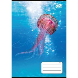 COOL BY VICTORIA Füzet, tűzött, A5, kockás, 32 lap, COOL BY VICTORIA "Ocean World", "27-32"
