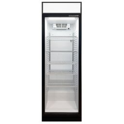 Snaigé GF39DM-T302BEX General Frost Üvegajtós hűtőszekrény, 373 l, 199x60x60 cm, Hőmérséklettartomány: +1°C.....+9°C , 5 polc, LED