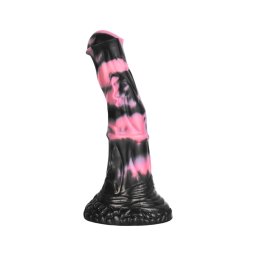 Bad Horse - szilikon ló pénisz dildó - 18 cm (fekete-pink)