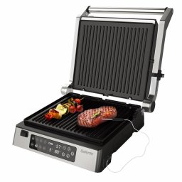 Salente FlamePro kontakt grill külső hőmérsékletmérővel - Használt