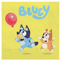 Bluey sárga szalvéta 16 db-os 33x33
