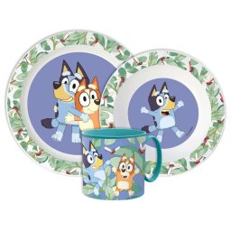 Bluey étkészlet bögrével 265 ml szett /3db