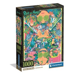 Rick and Morty Cosmic Dimension 1000 db-os Compact puzzle Clementoni