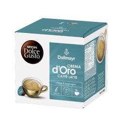 Nescaf Dolce Gusto Dallmayr Crema d'Oro Caf Latte 16 DB