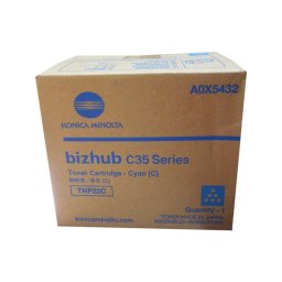 Bizhub C-35 (TNP-22C) Cyan toner (A0X5452)