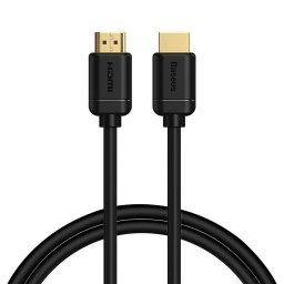 Baseus HDMI 2.0 kábel, 4K 60Hz, 3D, HDR, 18Gbps, 1m, fekete